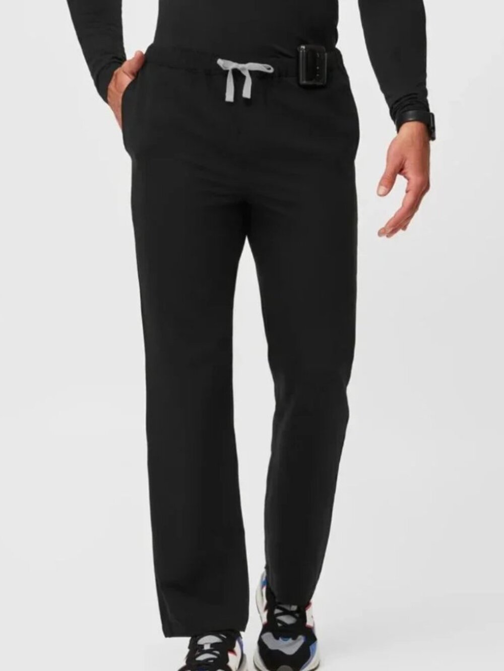 Figs NWT Men's Pisco Basic Scrub Pants Size M Black